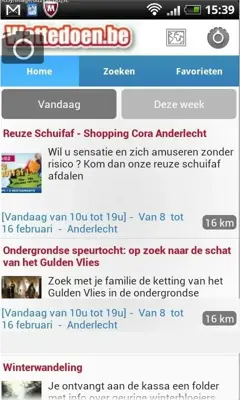 Wattedoen.be android App screenshot 1