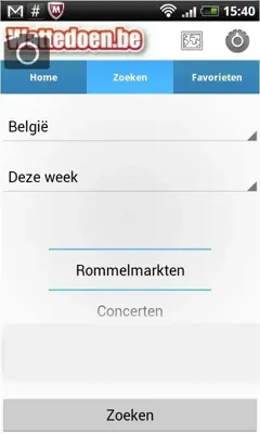 Wattedoen.be android App screenshot 2